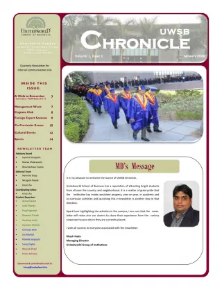 MBA course ahmedabad Unitedworld - slide 1