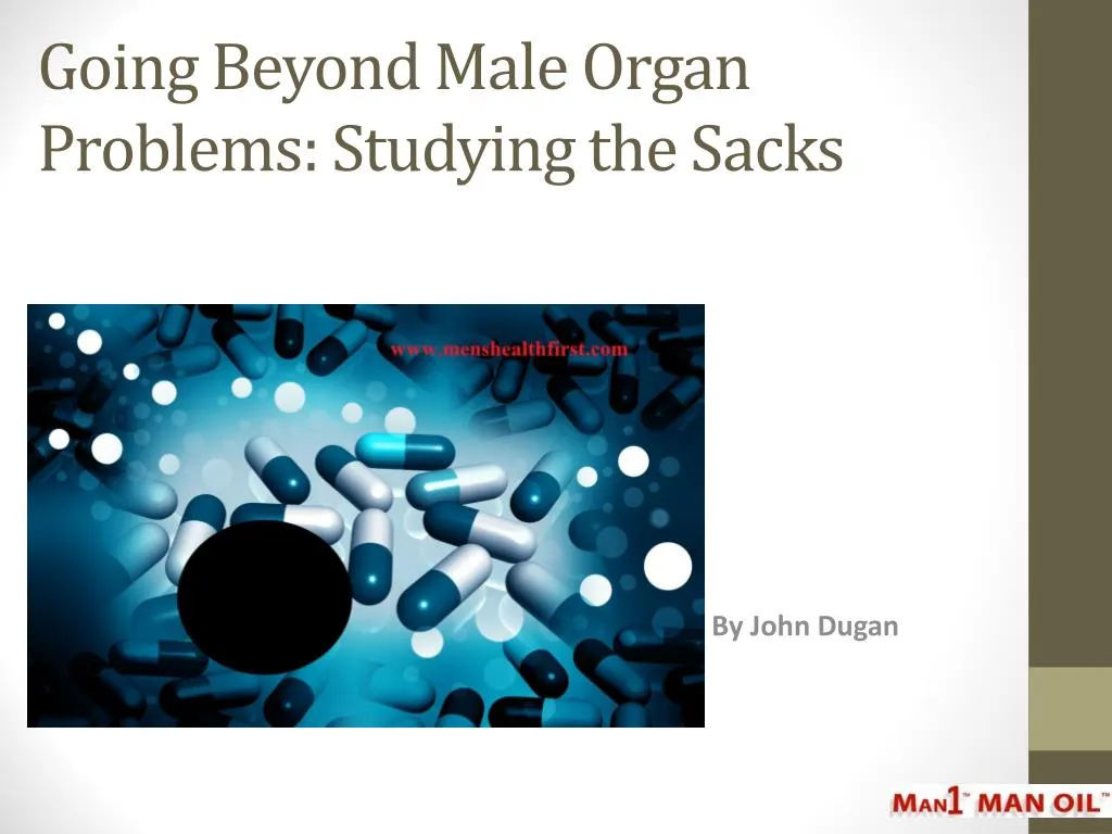 going beyond male organ problems studying the sacks