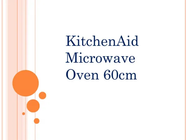 KitchenAid Microwave In Malaysia