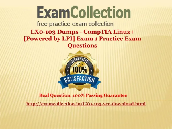 LX0-103 Practice Exam Questions