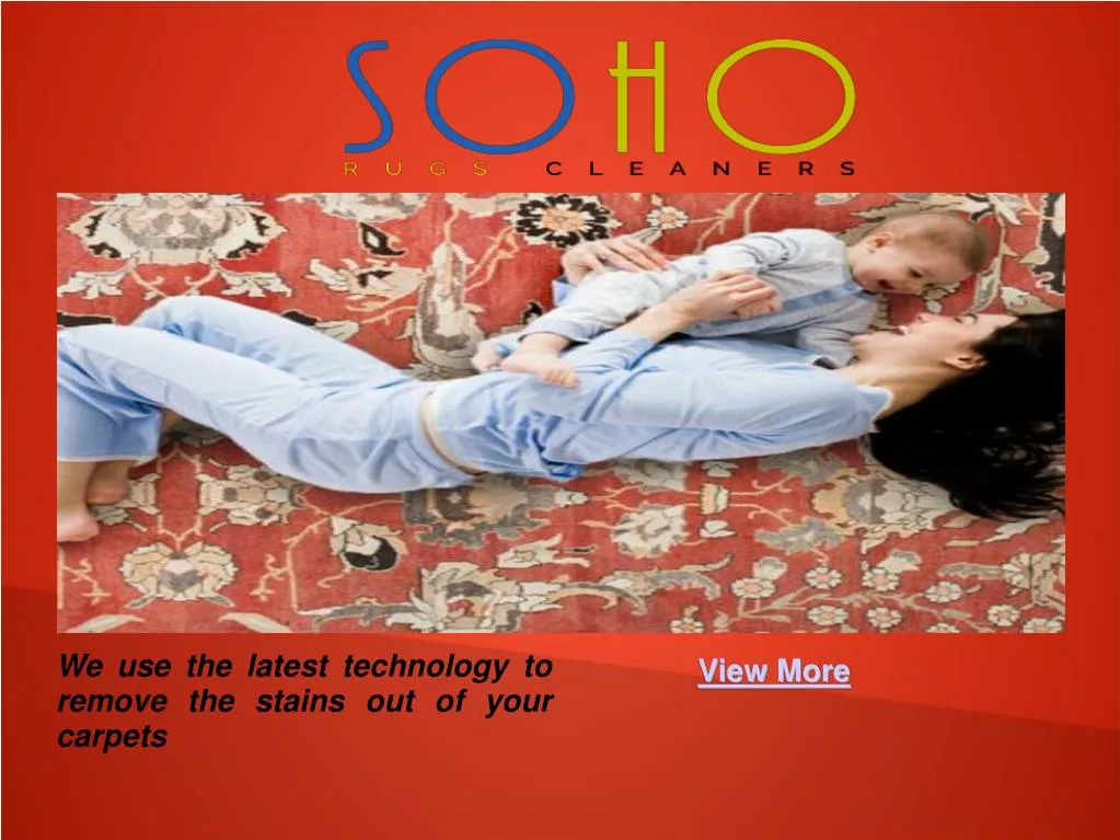 we use the latest technology to remove the stains out of your carpets