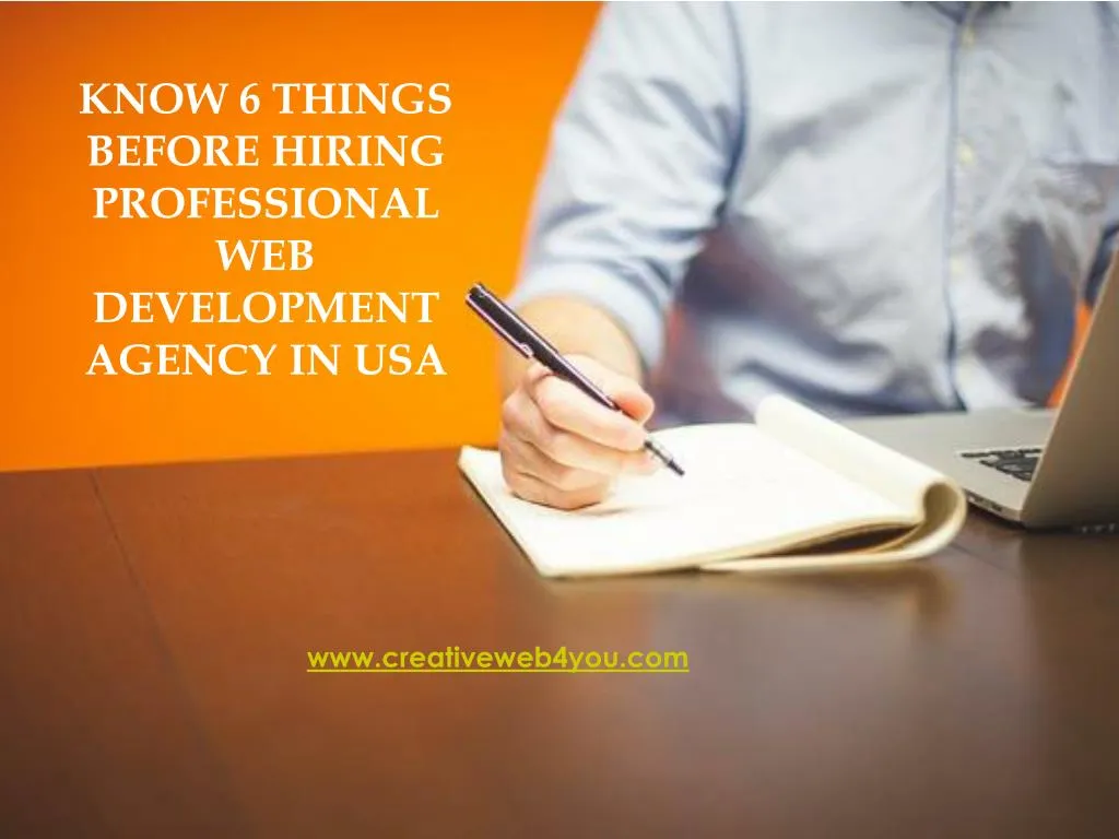 know 6 things before hiring professional web development agency in usa