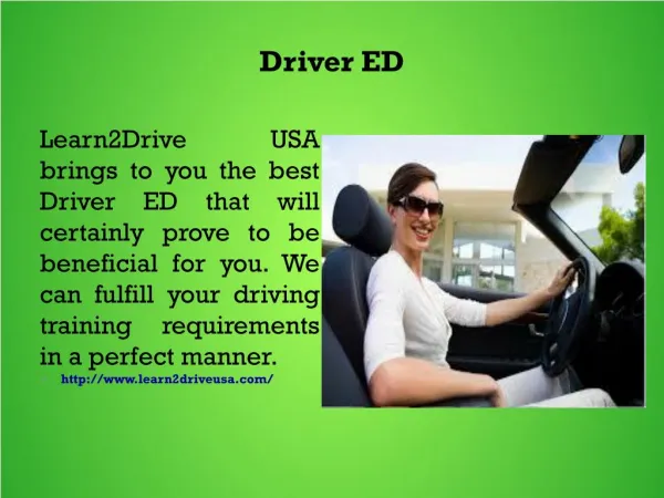 Driver ED