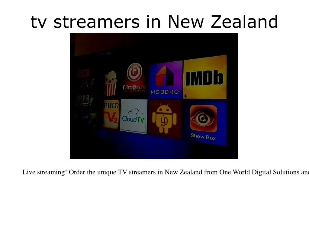 tv streamers in new zealand