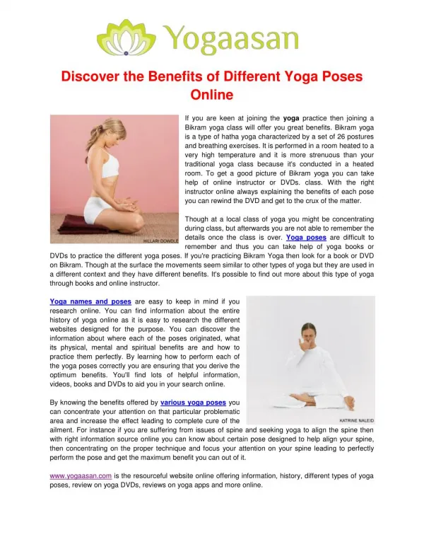 Different Yoga Types
