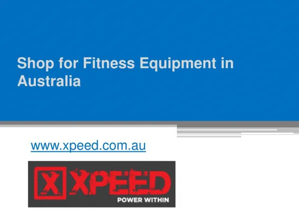 Shop for Fitness Equipment in Australia - www.xpeed.com.au
