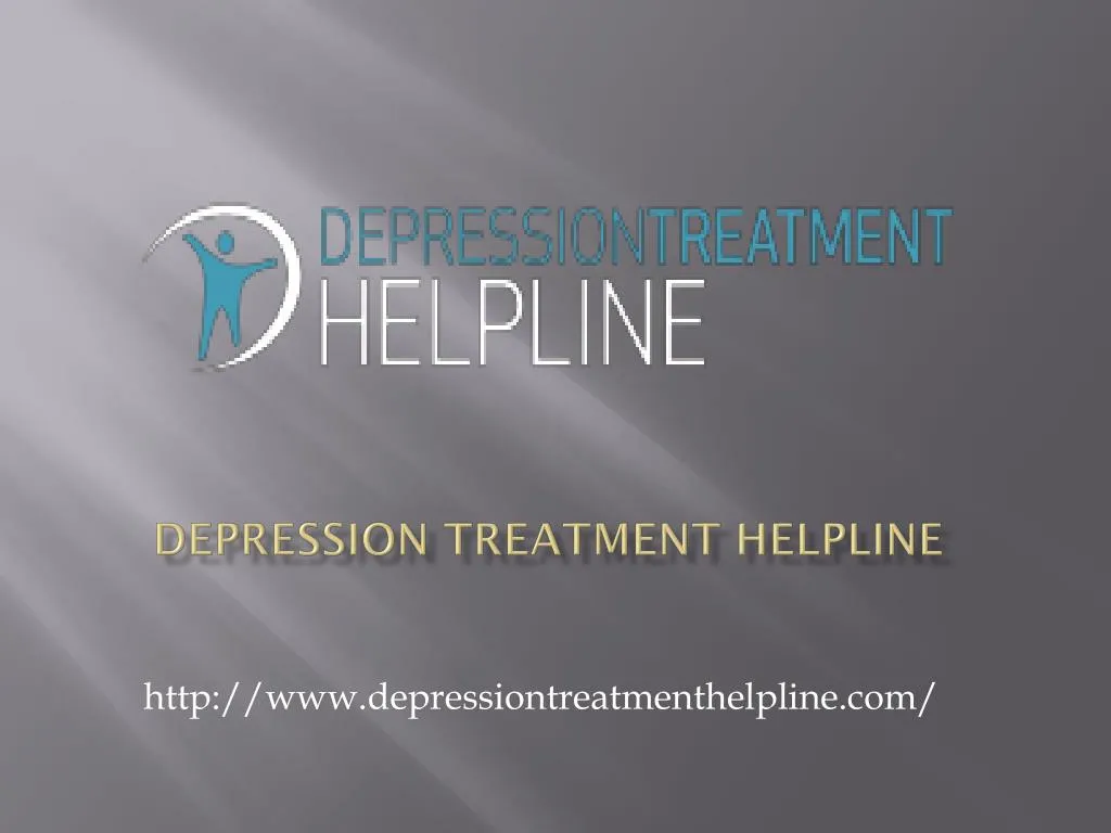depression treatment helpline
