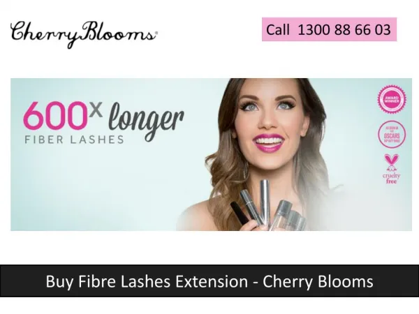 Buy Fibre Lashes Extension - Cherry Blooms