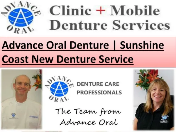 Advance Oral Denture | Sunshine Coast New Denture Service