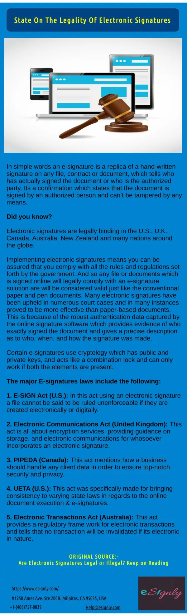 Electronic Signatures Are Legal Or Not