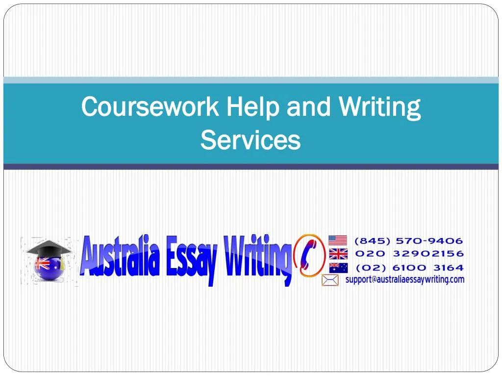 coursework help and writing services