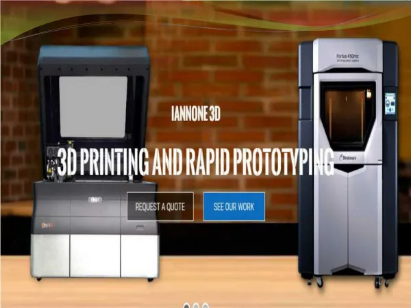 3d printing and rapid prototyping