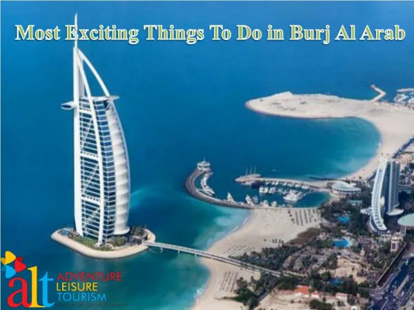 Most Exciting Things To Do in Burj Al Arab