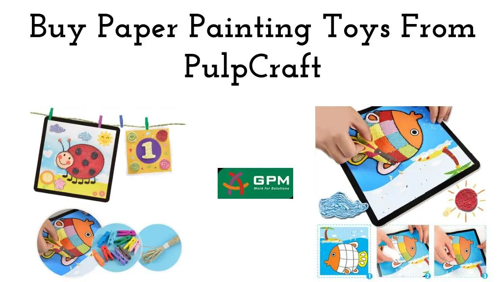 buy paper painting toys from pulpcraft