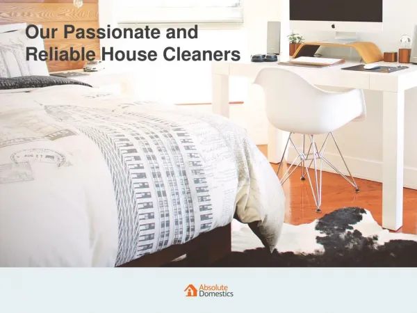 We Take Pride in Our Passionate Cleaners | Absolute Domestics