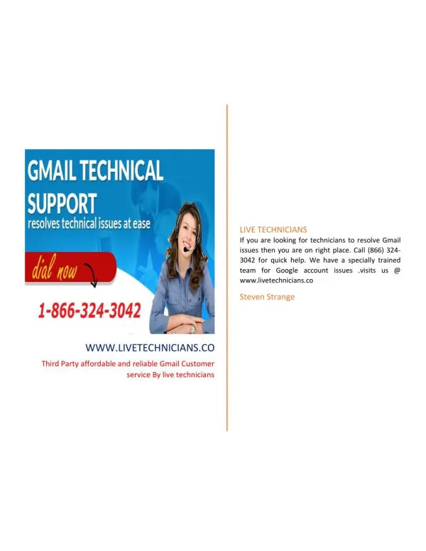 Gmail customer service