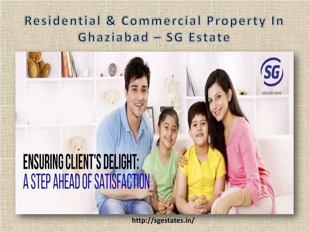 residential commercial property in ghaziabad sg estate