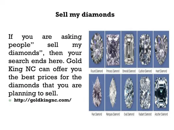 Sell my diamonds