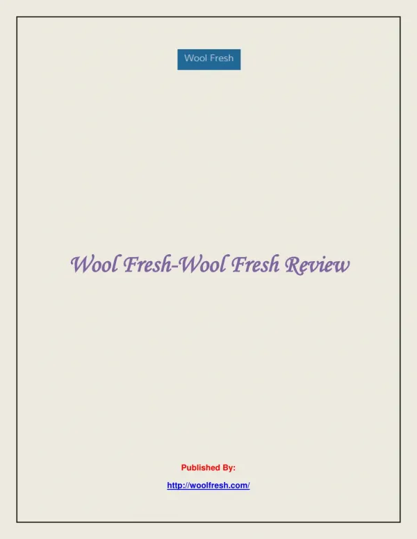 Wool Fresh Review