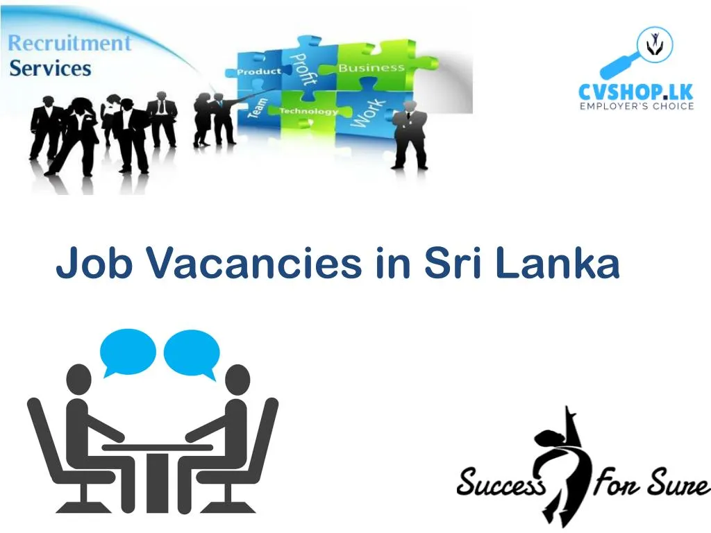 job vacancies in sri lanka