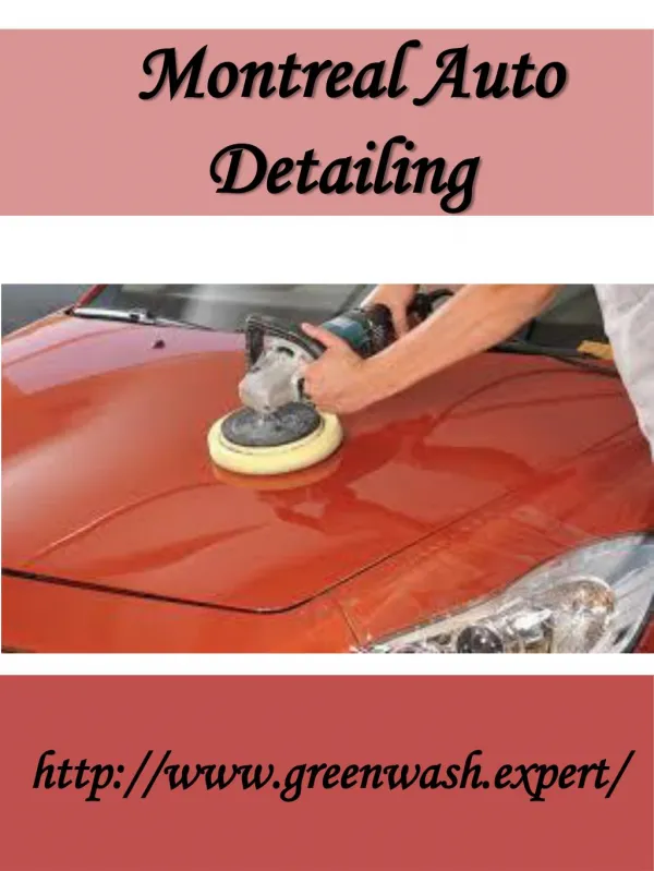 Montreal Auto Detailing