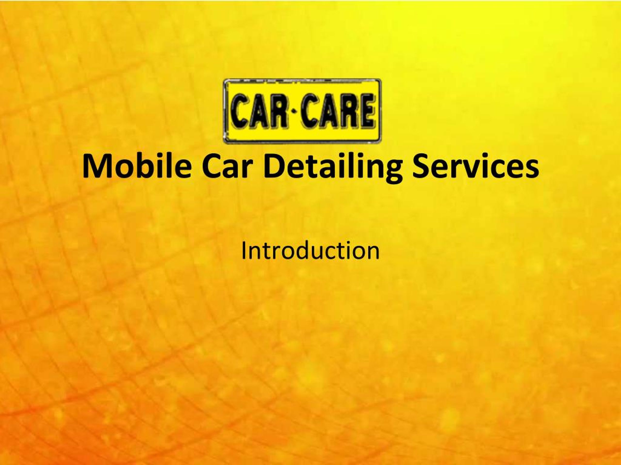 PPT - Introduction about Car Care PowerPoint Presentation, free ...