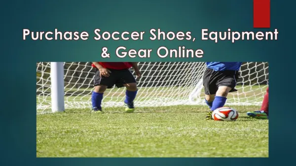 Soccer Equipment