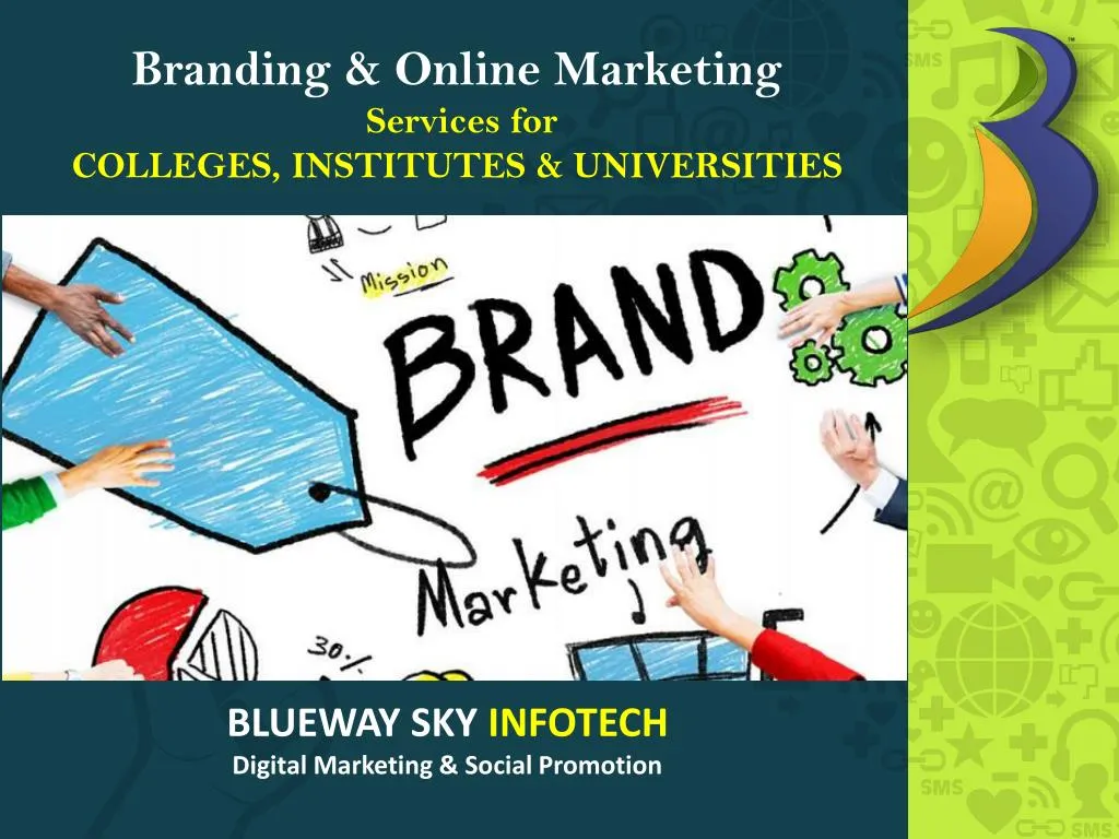 branding online marketing services for colleges institutes universities