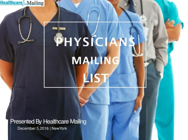 Physician mailing List
