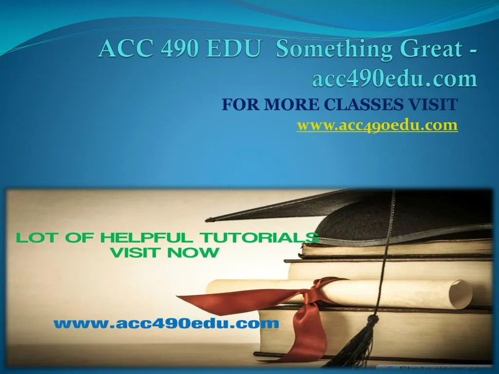 acc 490 edu something great acc490edu com