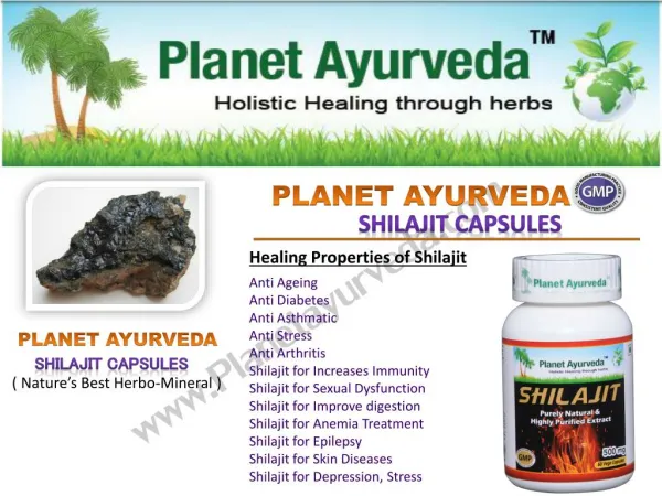 Shilajit Capsules As Daily Health Supplement