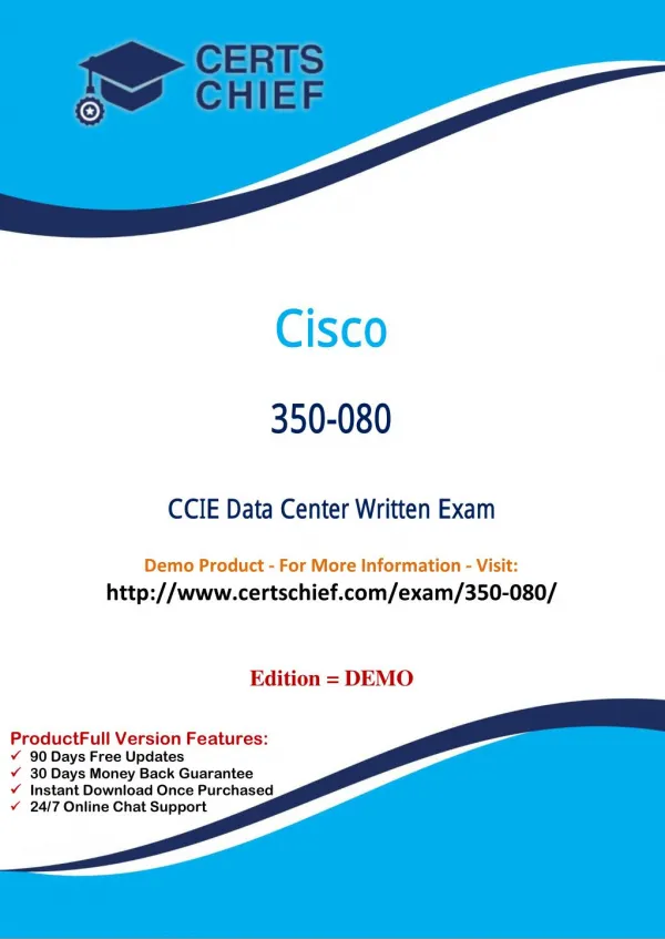 350-080 Certification Practice Test