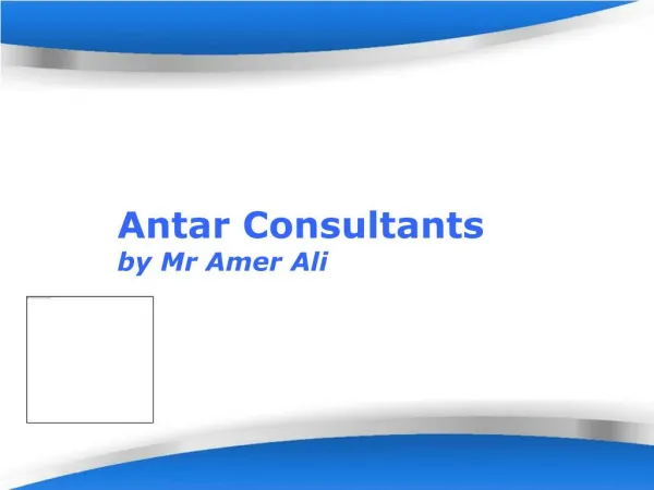Corporate Finance Consulting | Antar Consultants
