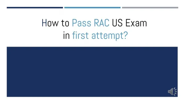 RAC US Questions Answers
