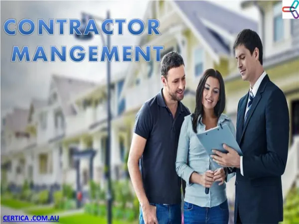 Contractor Management and Its Features