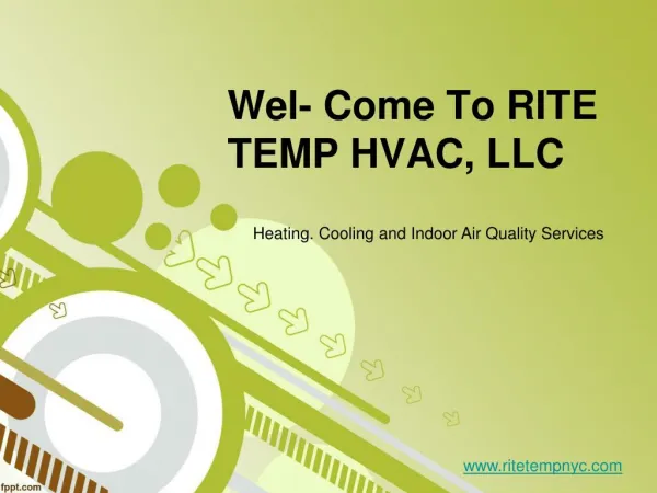 RITE TEMP HVAC, LLC launches HVAC maintenance service