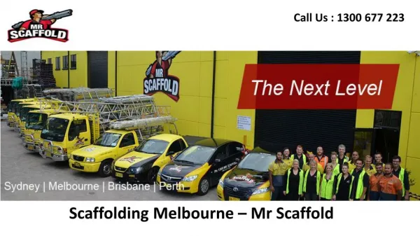 Scaffolding Melbourne – Mr Scaffold