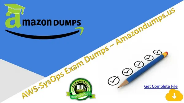 Verified AWS SysOps Exam Engine Question | Amazondumps.us