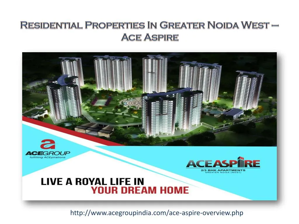 residential properties in greater noida west ace aspire