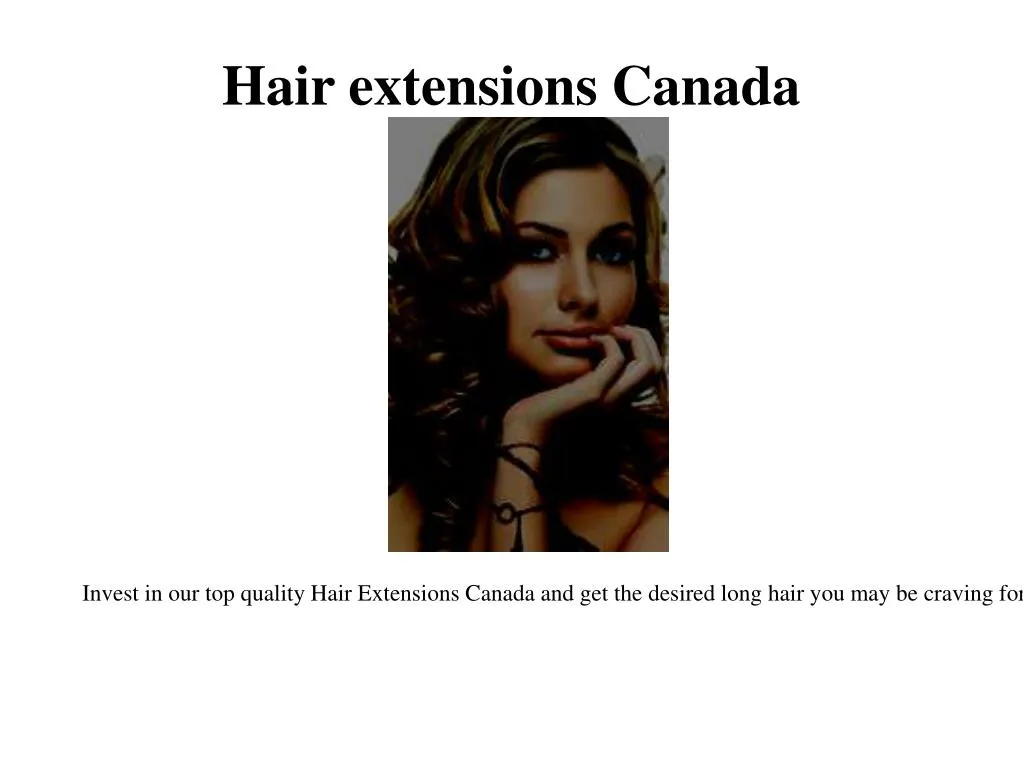 hair extensions canada