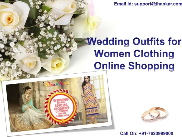 Wedding Outfits for Women Clothing Online Shopping