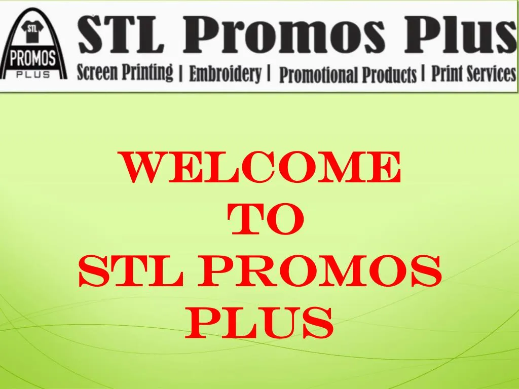 welcome to stl promos plus