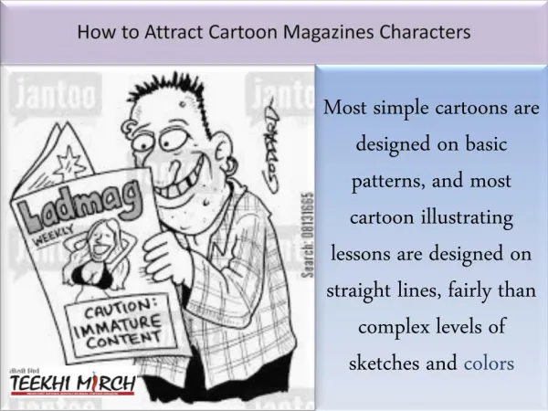 How to Attract Cartoon Magazines Characters - The Simple Way