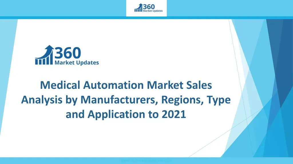 medical automation market sales analysis by manufacturers regions type and application to 2021