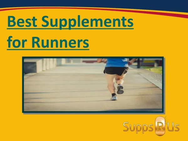 Best Supplement for Runner