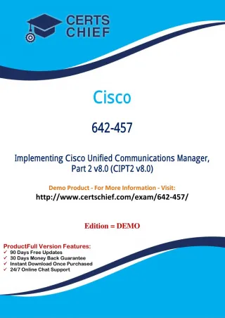 642-457 Professional Certification Test - slide 1
