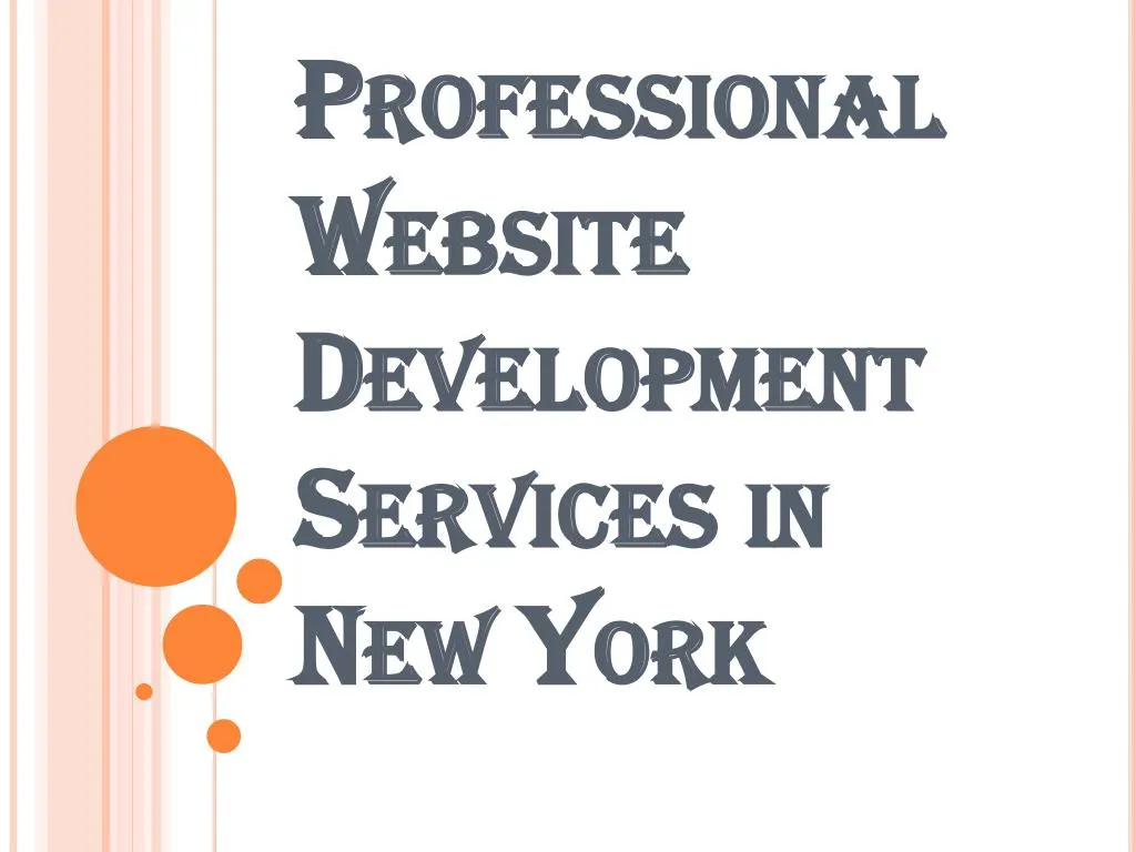 professional website development services in new york