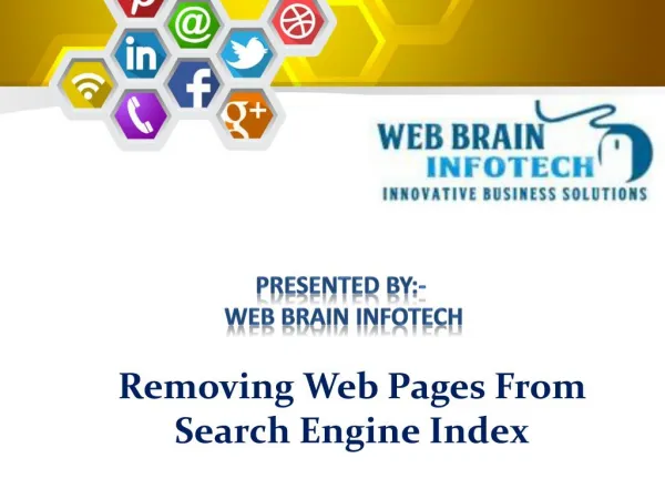 Removing Web Pages From Search Engine Index | Web Brain InfoTech