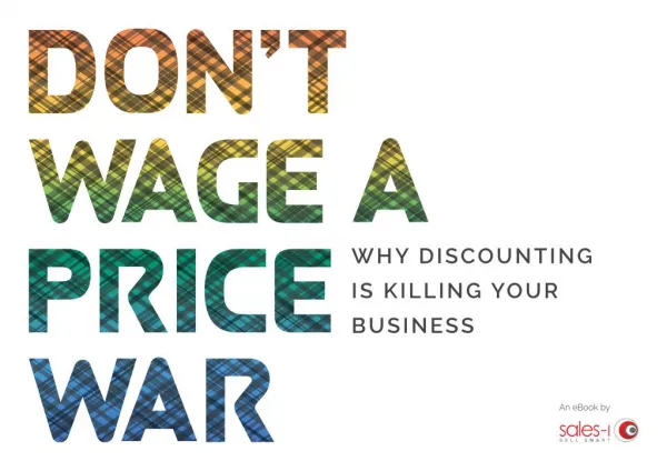 Why Discounting Is Killing Your Business