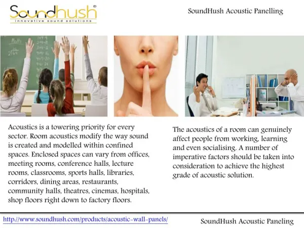 SoundHush Acoustic Paneling  